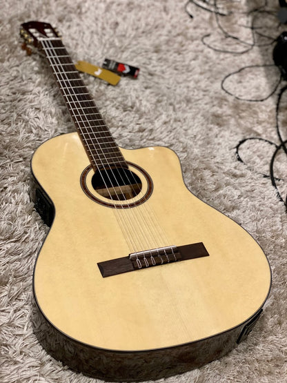 Cort AC160CFTL-NAT Nylon Acoustic with EQ in Natural