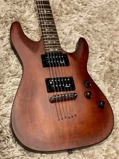 Schecter Omen-6 - Walnut Satin