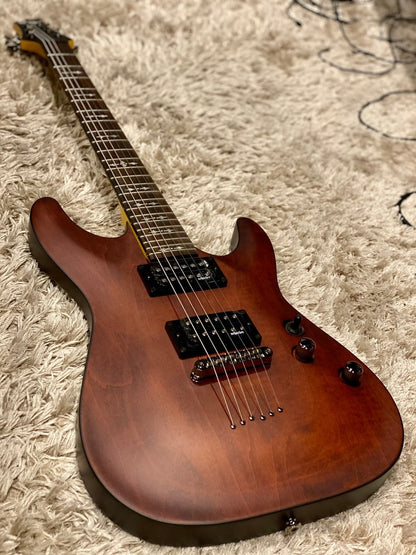 Schecter Omen-6 - Walnut Satin