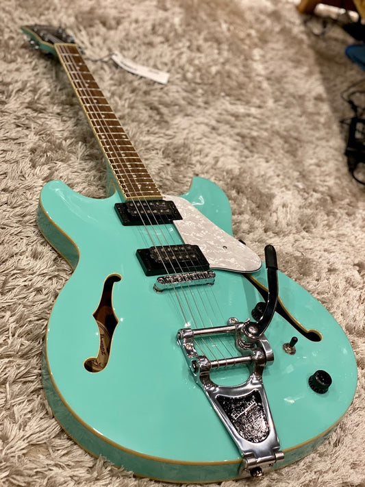Ibanez AS63T-SFG Semi-Hollow Guitar In Sea Foam Green