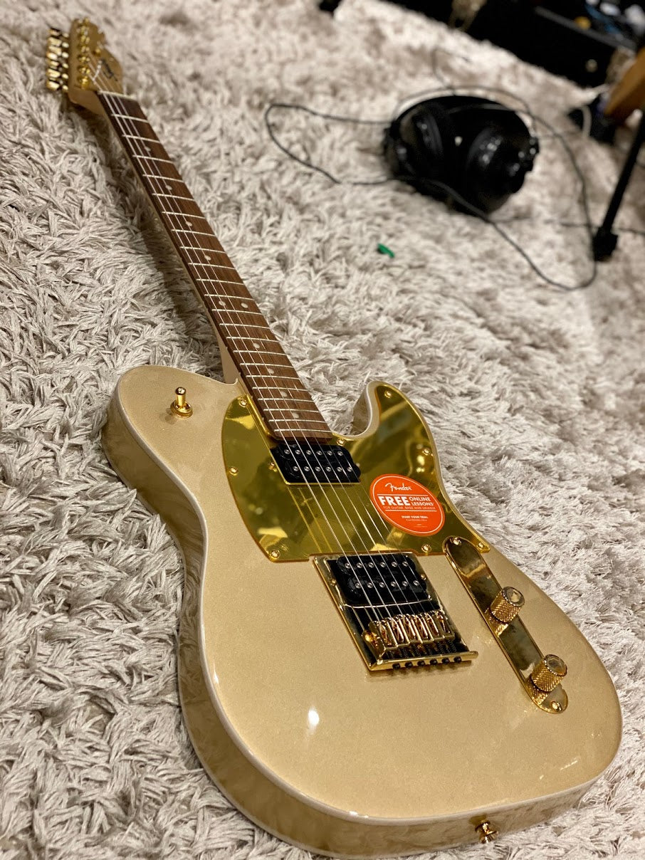 Squier Classic Vibe J5 Telecaster John Five Signature in Frost Gold