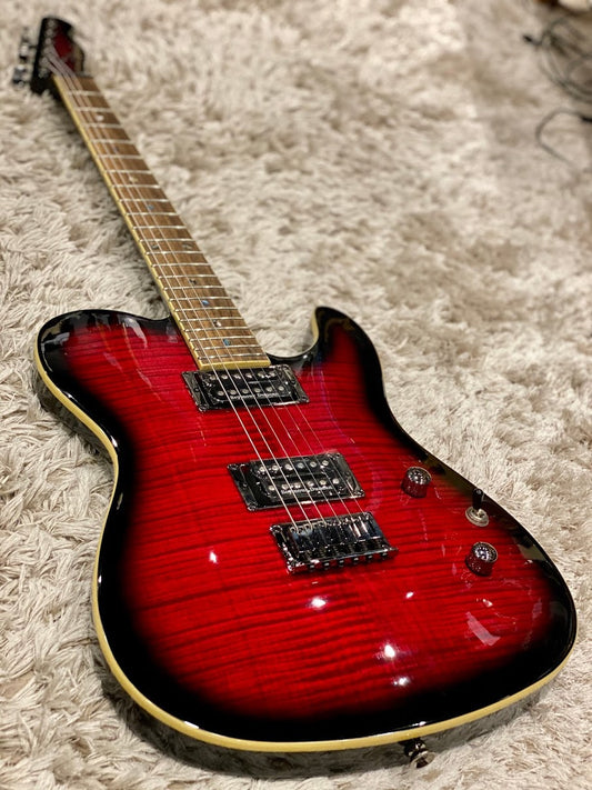 Fender Special Edition Custom Telecaster FMT HH - Black Cherry Burst