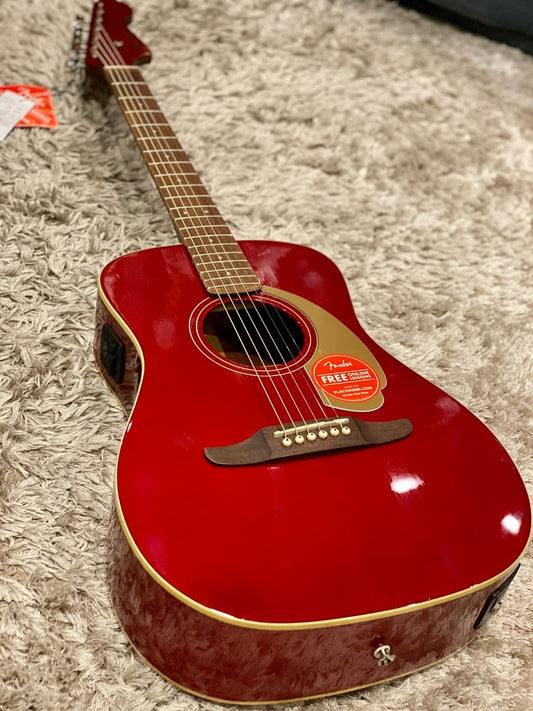 Fender Malibu Player - Candy Apple Red