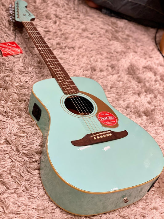 Fender Malibu Player - Aqua Splash