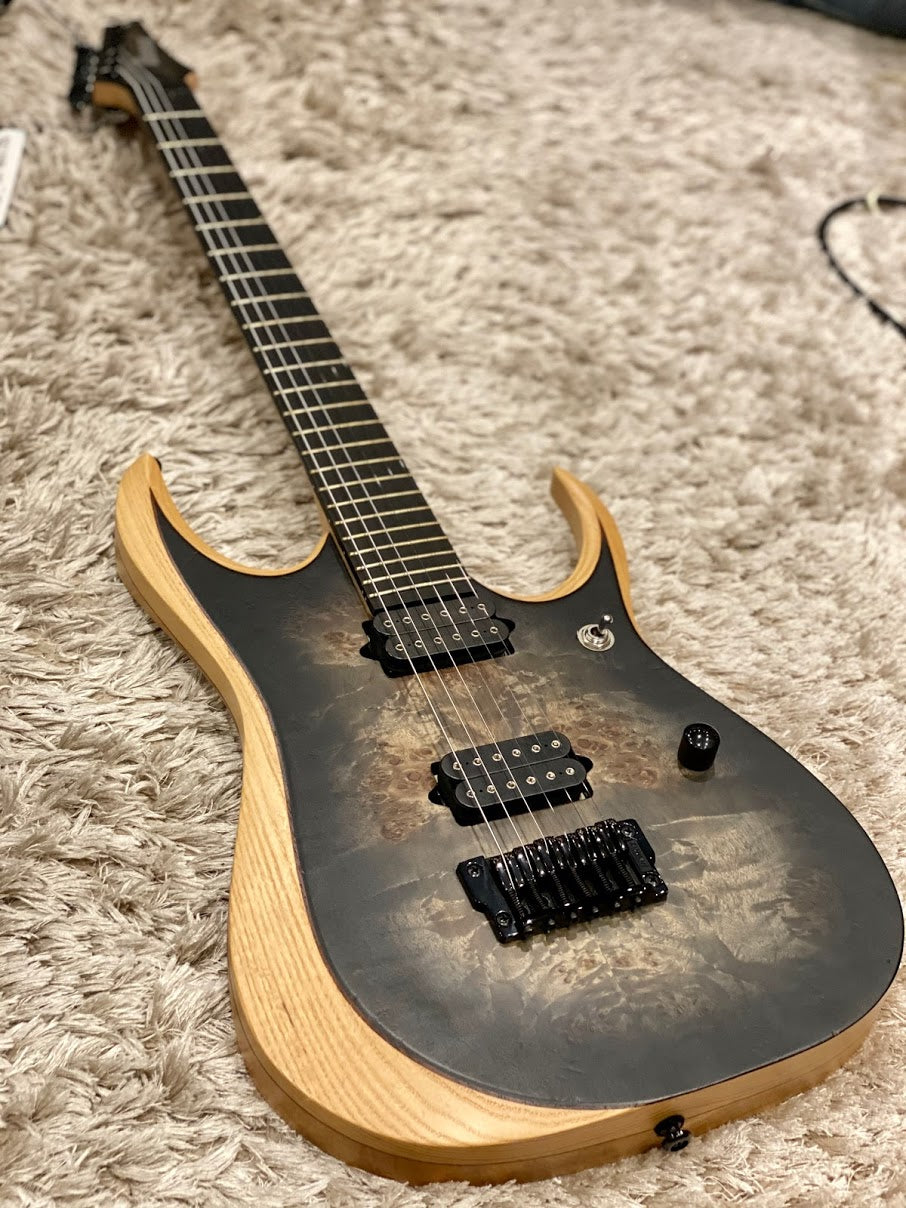 Ibanez RGD Iron Label RGDIX6PB - Surreal Black Burst – nafiriguitar.com