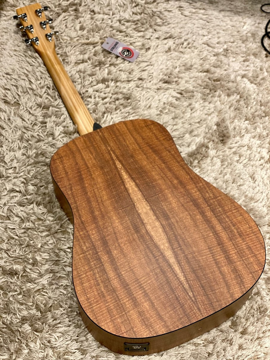 Martin D-X1E Koa - Natural Koa