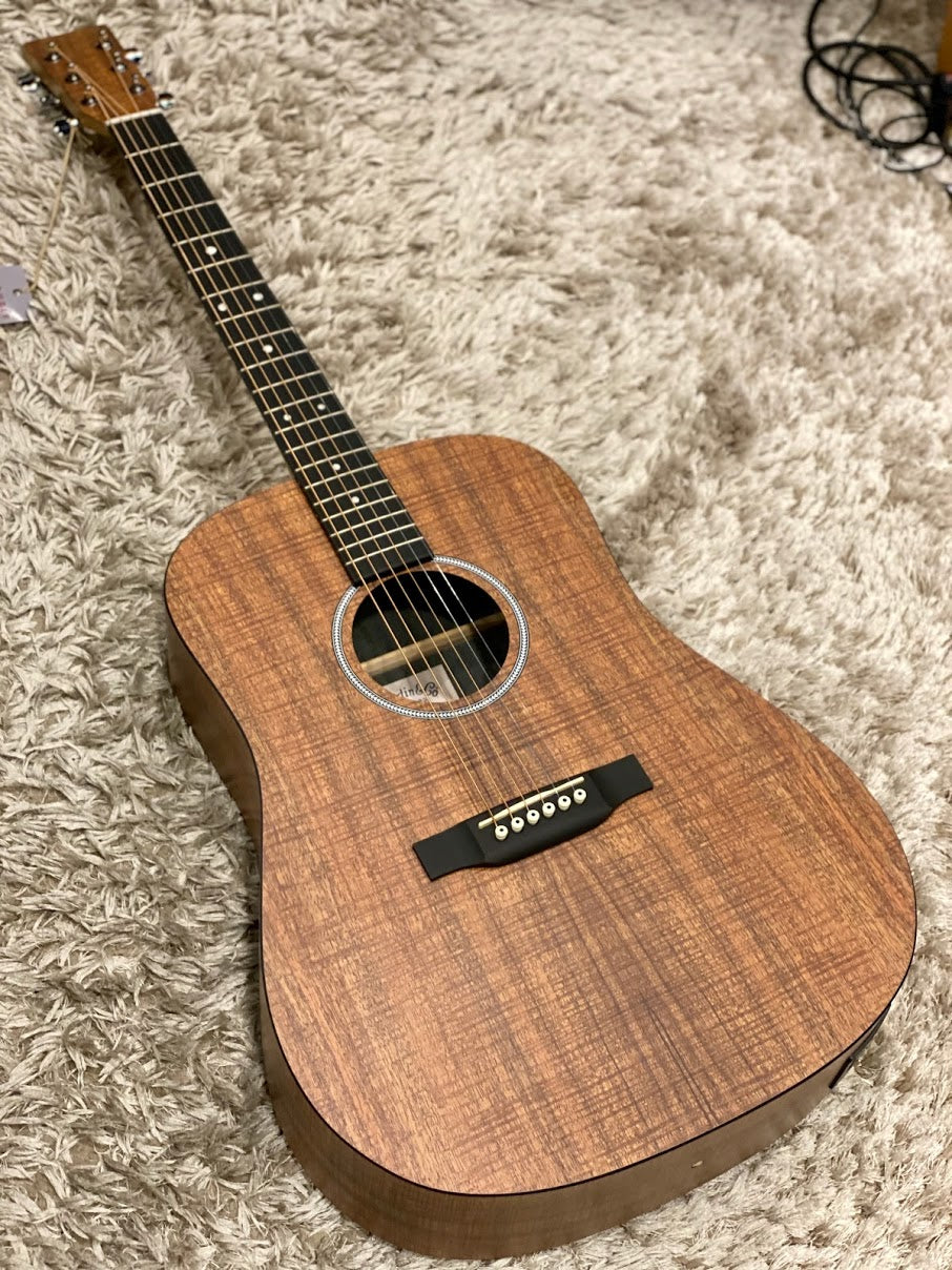 Martin D-X1E Koa - Natural Koa