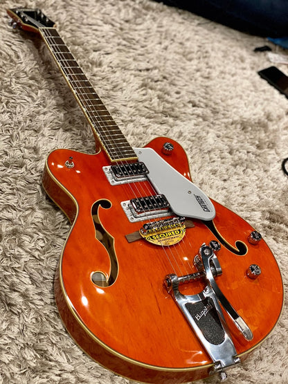 Gitar Gretsch G5422T Electromatic Hollow Body Orange Stain with Bigsby