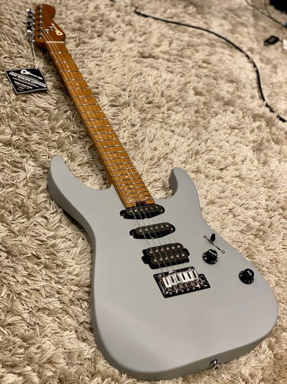 Charvel Pro Mod DK24 HSS Electric Guitar Maple FB in Primer Gray