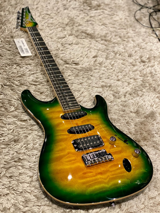 Ibanez SA460QMW-TQB Electric Guitar In Tropical Squash Burst