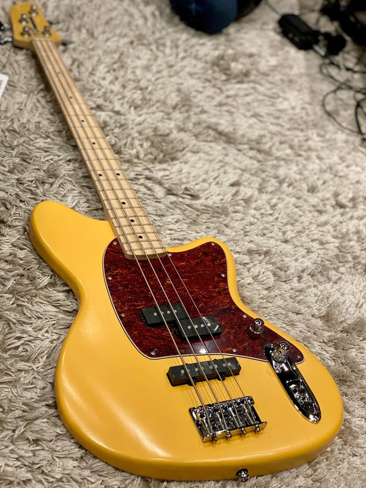 Ibanez TMB100M Bass Guitar - Mustard Yellow Flat
