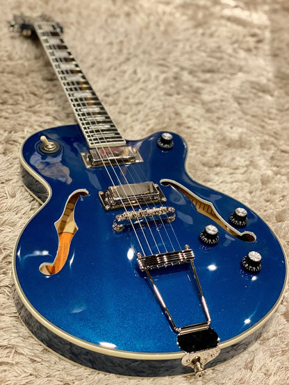 Epiphone Uptown Kat ES - Sapphire Blue Metallic