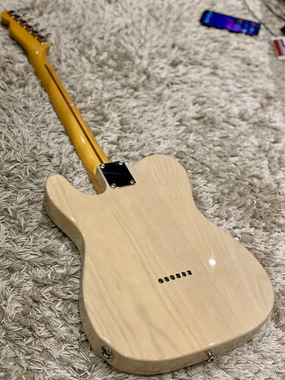 Tokai TTE-108 WBL/M Vintage Series Japan - White Blonde with Maple FB