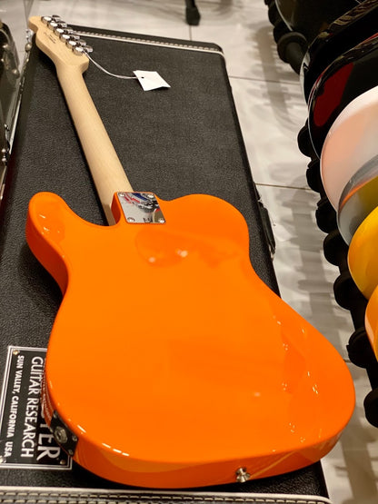 Squier Affinity Telecaster in Competition Orange with Laurel FB