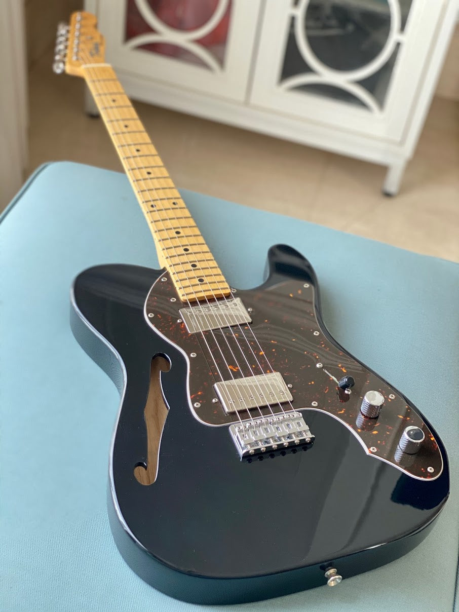 Tokai Japan Custom Shop TTE-200 Thinline Breezysound in Black