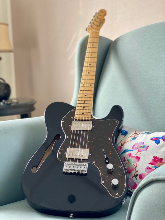 Tokai Japan Custom Shop TTE-200 Thinline Breezysound in Black