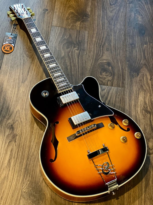 Cort Yorktown TAB Trans Amber Burst Hollow Body