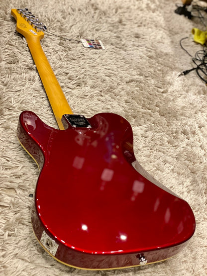 Schecter PT Fastback II B with bigsby in Metallic Red