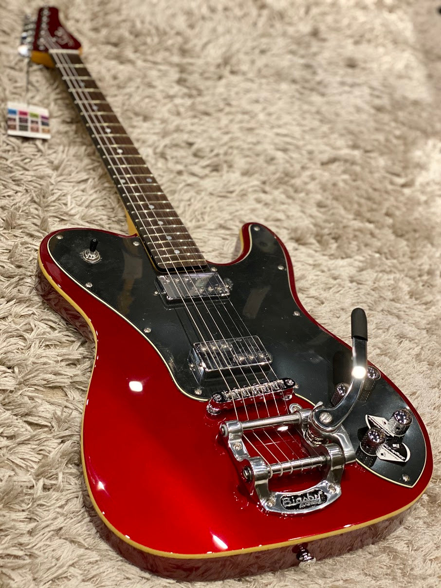 Schecter PT Fastback II B with bigsby in Metallic Red