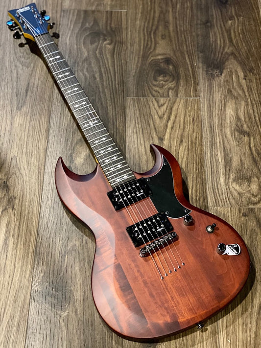 Schecter OMEN S-II Electric Guitar in Walnut Satin