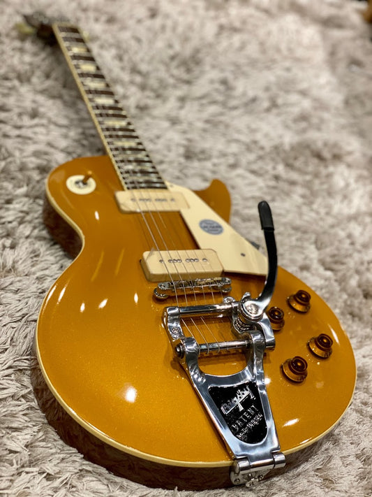 Tokai Love Rock LS-188-B7 Premium Series P90 with Bisgby B7 USA in Gold Top