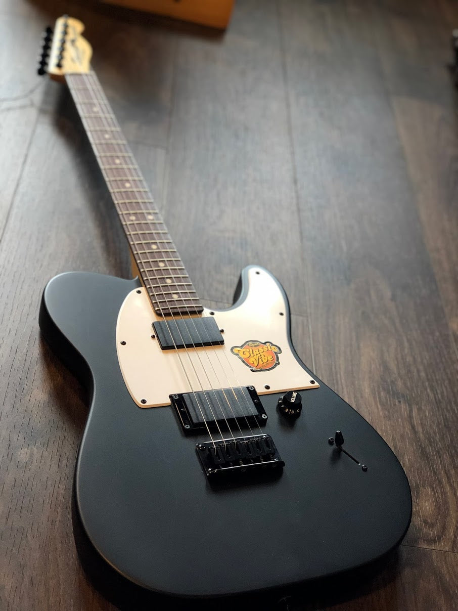 Squier Jim Root Signature Telecaster - Flat Black – nafiriguitar.com