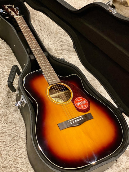 Fender CC-140SCE Acoustic Electric in Sunburst
