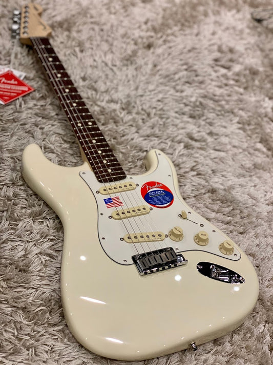 Fender Jeff Beck Stratocaster Rosewood FB - Olympic White