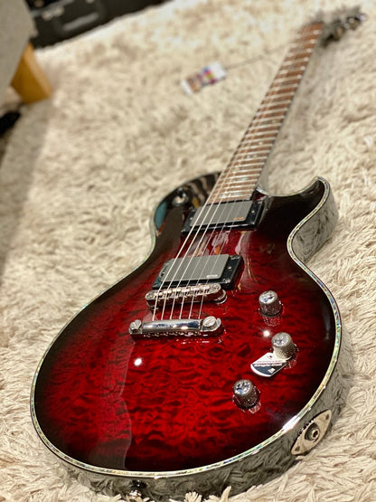 Schecter Hellraiser Solo-II in Black Cherry Burst