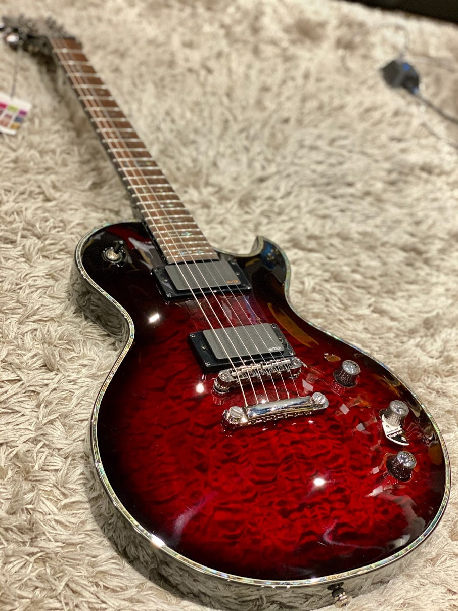 Schecter Hellraiser Solo-II in Black Cherry Burst