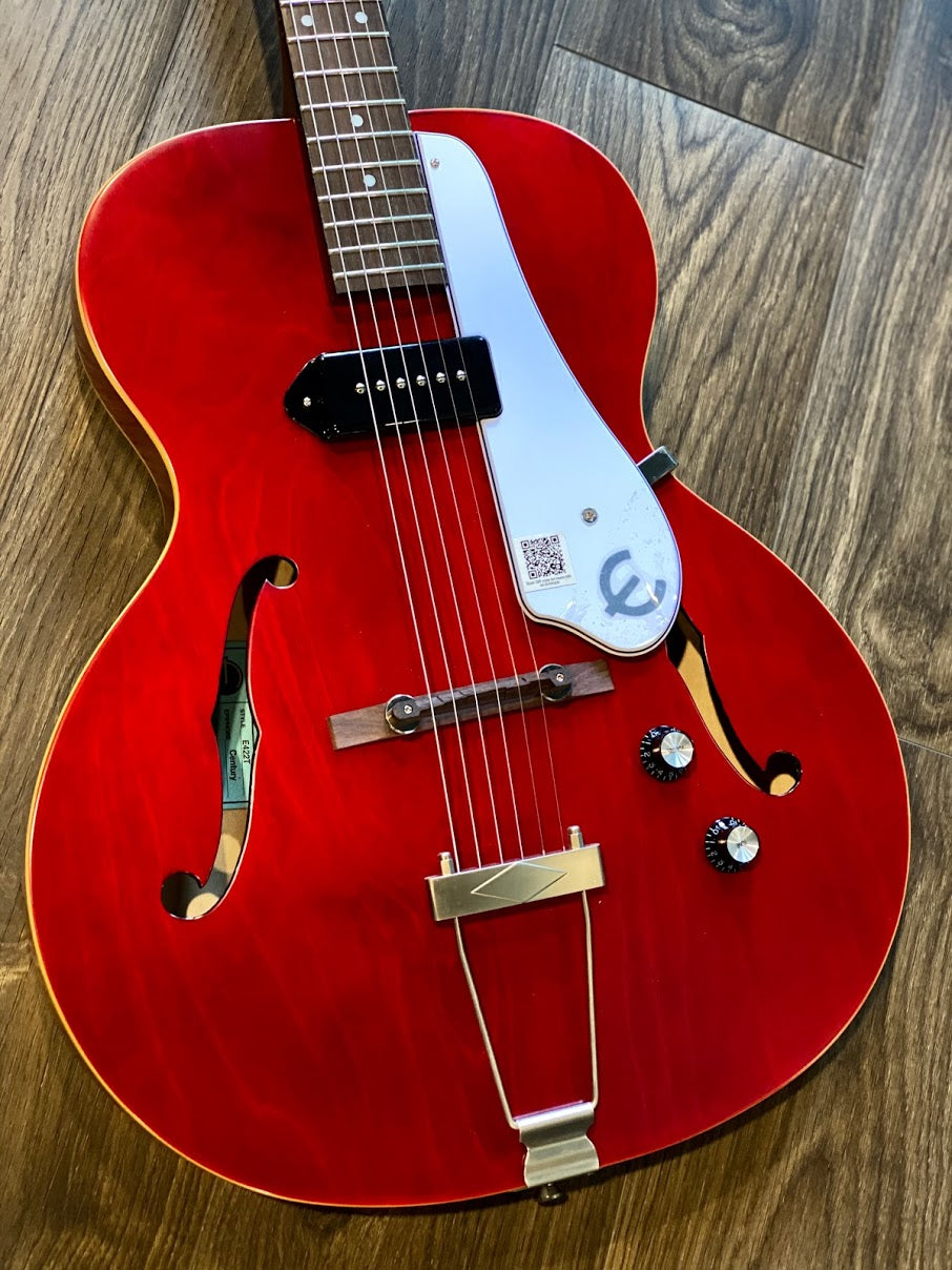 Epiphone Inspired by 1966 Century Archtop in Aged Gloss Cherry