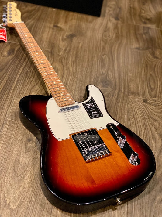 Fender Player Series Telecaster with Pau Ferro FB in 3 Tone Sunburst