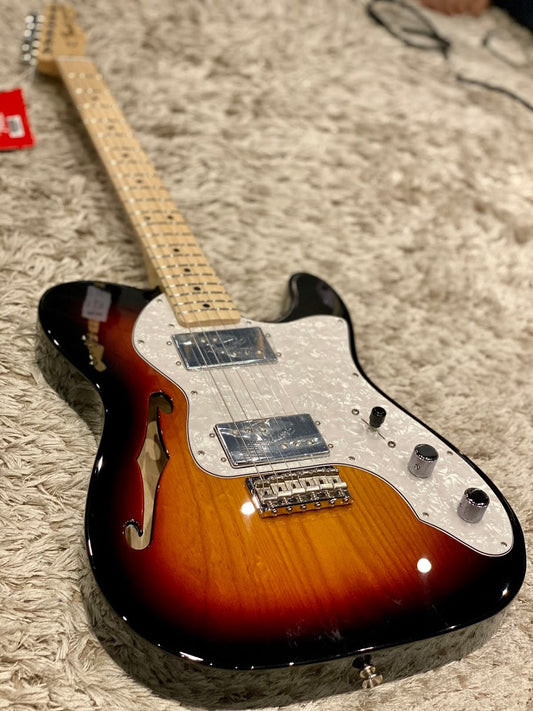 Fender `72 Telecaster Thinline 3 Color Sunburst