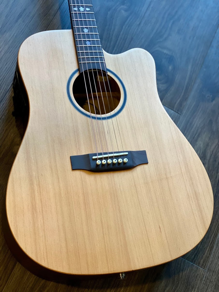 Chard ED90C Acoustic Electric in Natural Satin with Fishman Presys Preamp