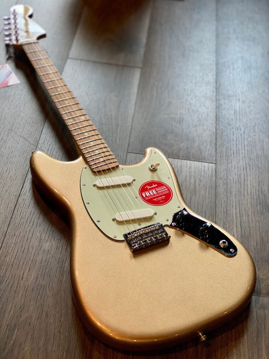 Fender Player Mustang with Pau Ferro FB in Firemist Gold