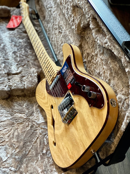 Fender American Elite Telecaster Thinline พร้อมไม้เมเปิ้ล FB สี Natural