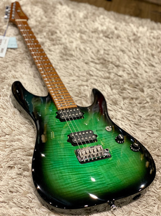 Ibanez Marco Sfogli Signature MSM100 - Fabula Green Burst