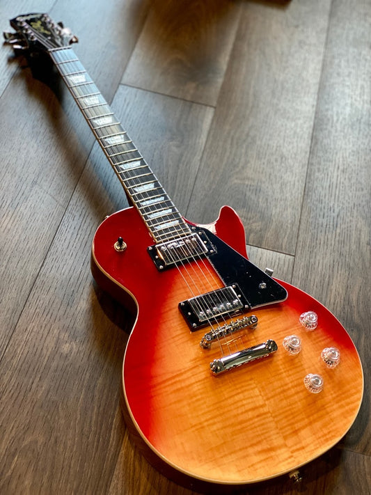Epiphone Les Paul Modern Figured in Orange Magma Fade