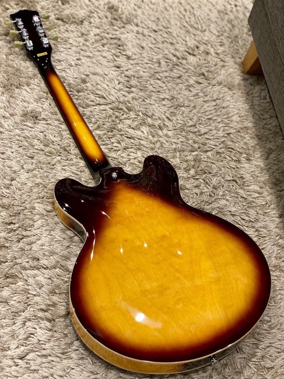 Tokai ES-78 TB semi hollow in Tea Burst Traditional Series