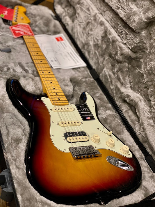 Fender American Ultra Stratocaster HSS - Ultra Burst with Maple FB