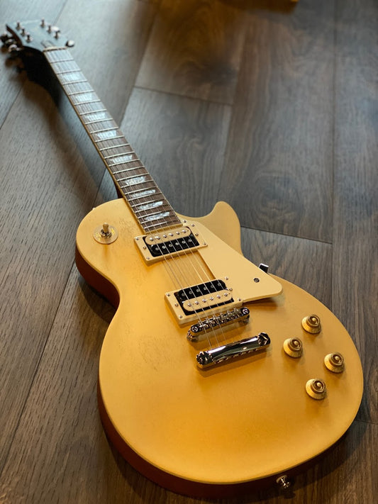 Epiphone Les Paul Classic Worn - Worn Metallic Gold