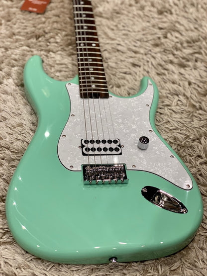 Soloking MS-H Classic Tom Delonge Style Tribute in Surf Green with roasted neck