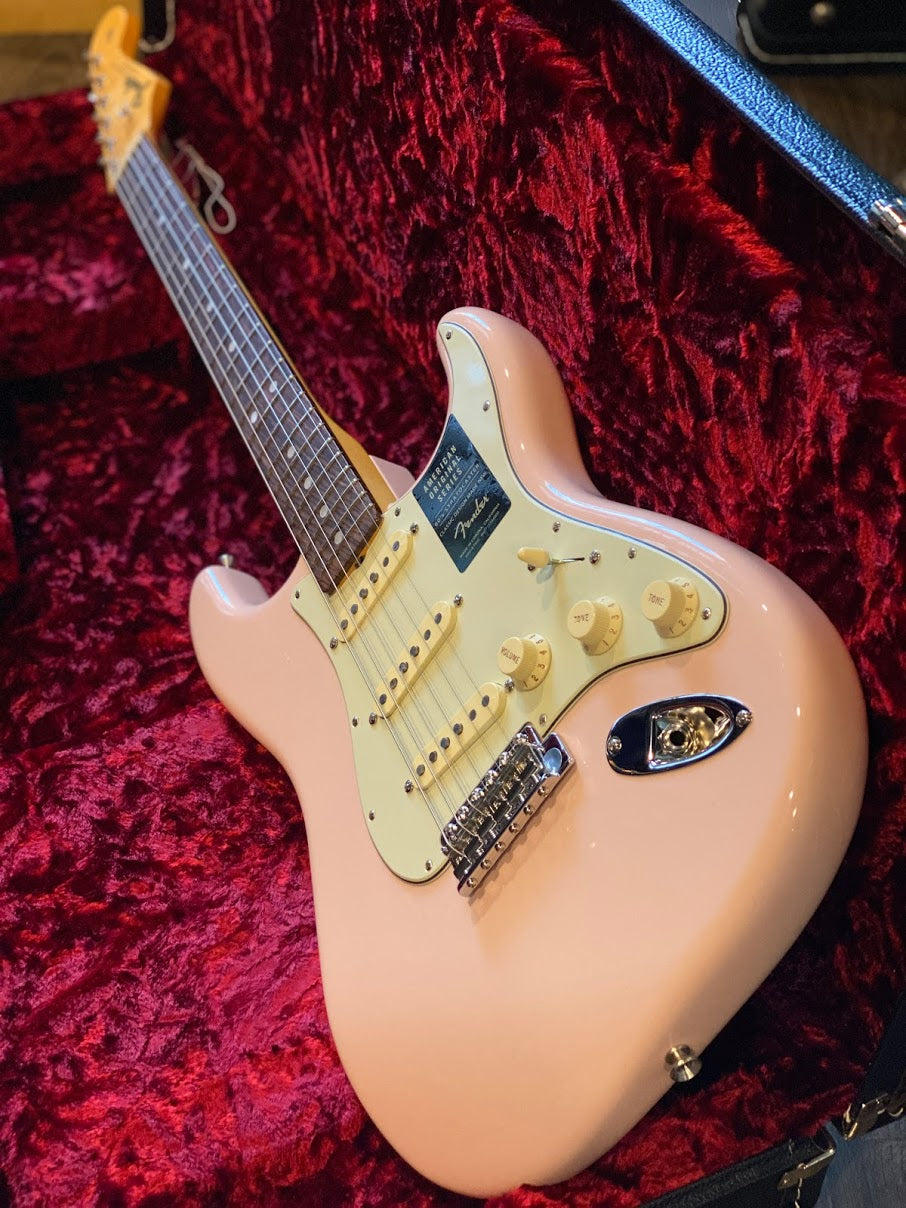Fender American Original 60s Stratocaster in Shell Pink with Rosewood FB
