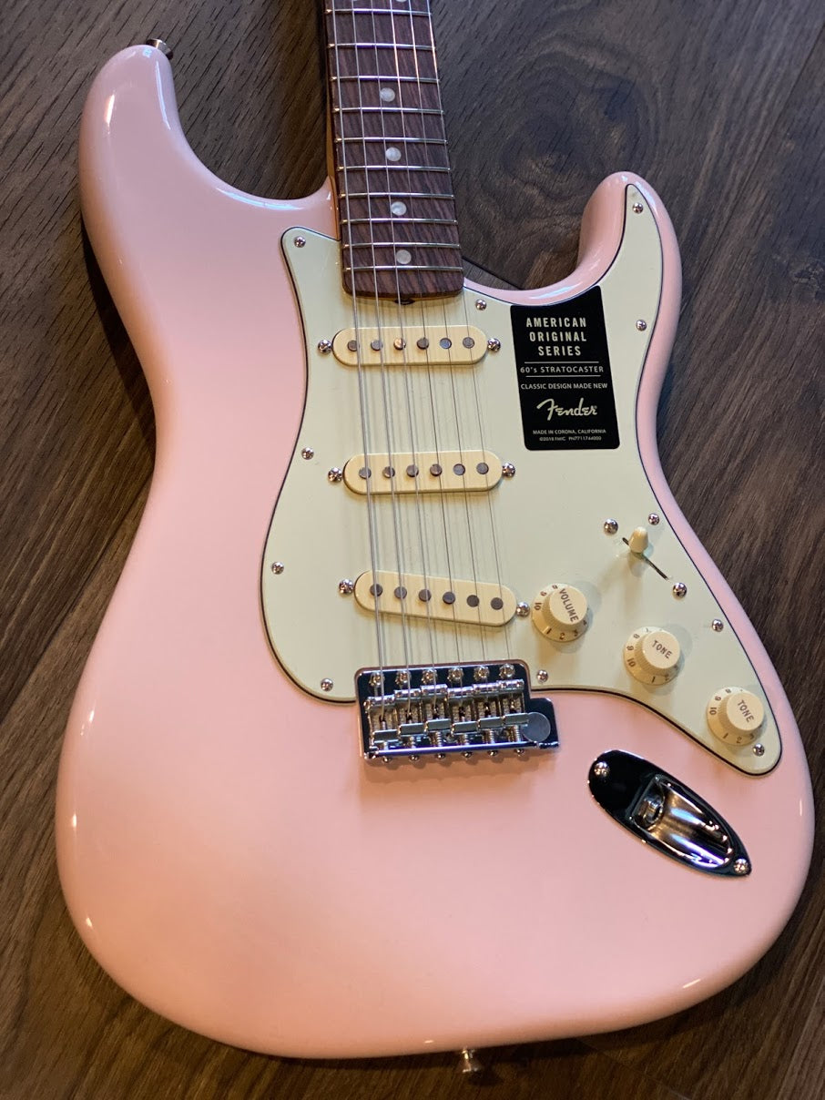 Fender American Original 60s Stratocaster in Shell Pink with Rosewood FB