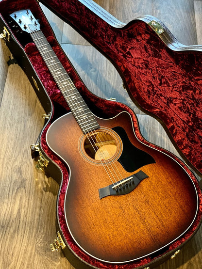 Taylor 324ce SEB V-Class Grand Auditorium in Shaded Edge Burst with Case