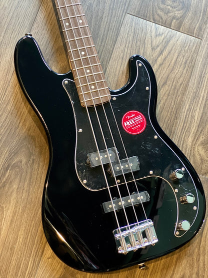 Squier Affinity Precision Bass PJ - Black with Laurel FB