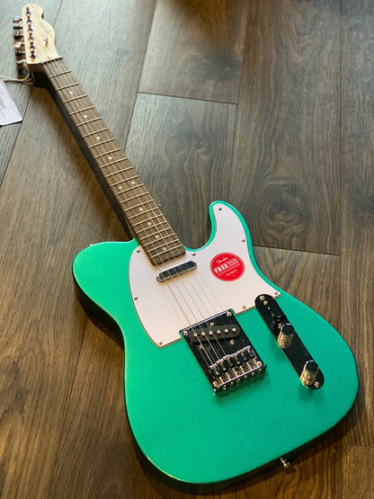 Squier Affinity Telecaster in Race Green with Laurel FB