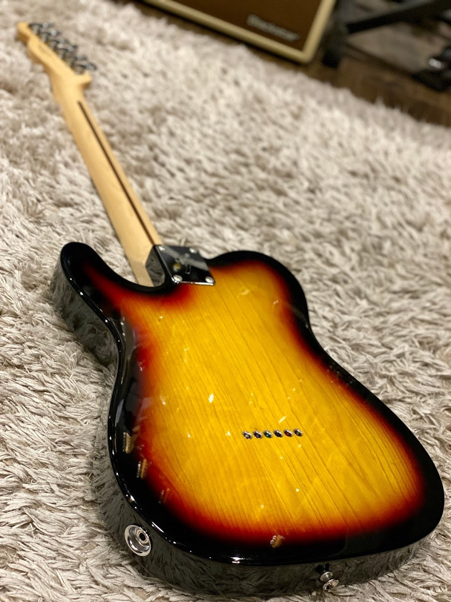Fender Japan Traditional 70s Telecaster Ash Maple FB in 3 Color Sunburst