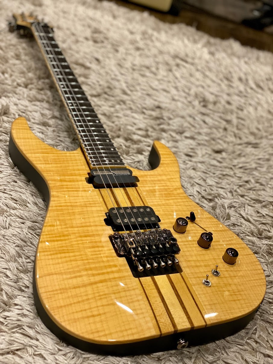 Schecter Banshee Elite 6 FR S with Floyd Rose and Sustainiac in Gloss Natural