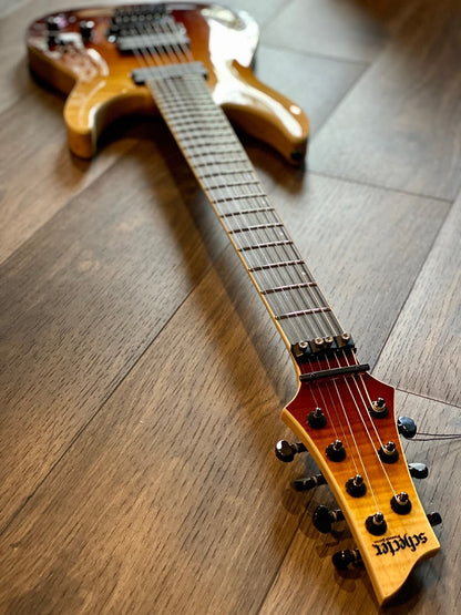 Schecter C-7 FR SLS Elite - Antique Fade Burst
